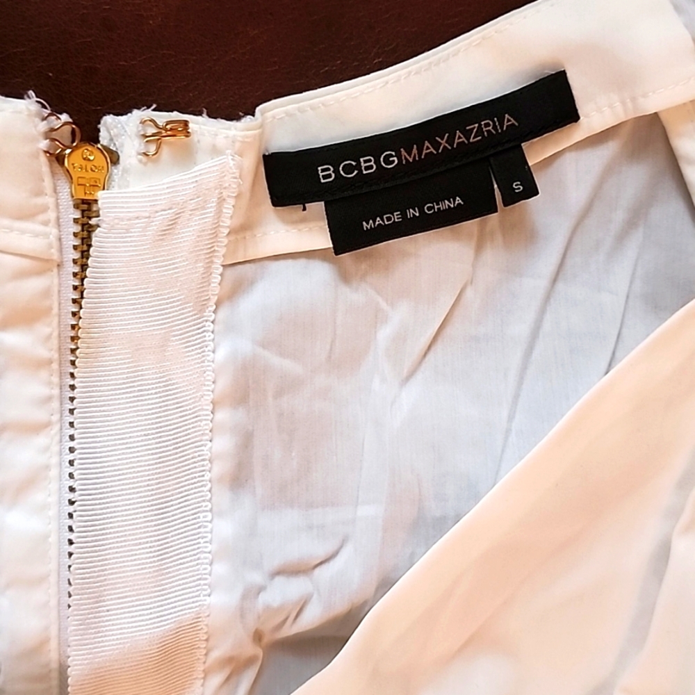 BCBG MaxAzria white top